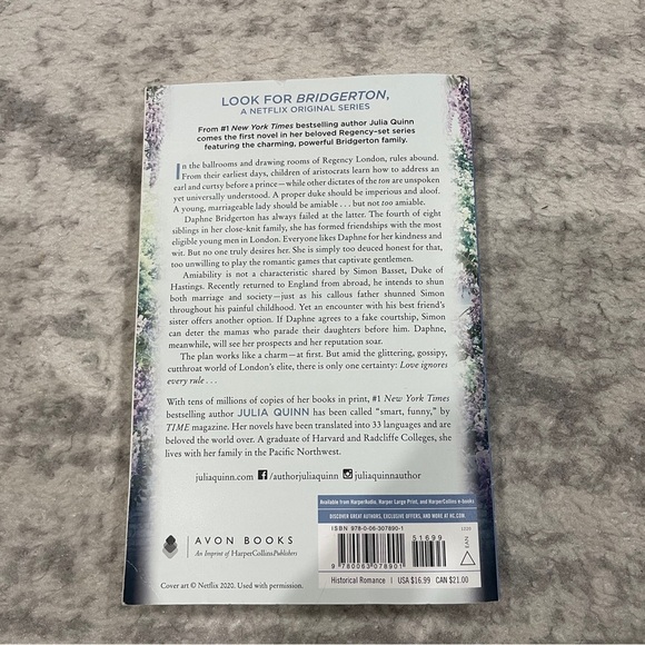 Bridgerton The Duke & I By Julia Quinn - Picture 2 of 8